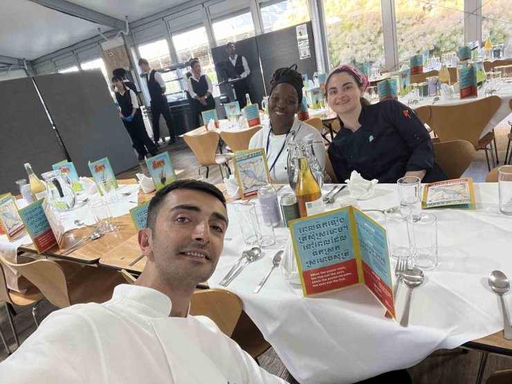 EMYO mezunu şef dünya sahnesinde Anadolu Üniversitesini temsil ediyor