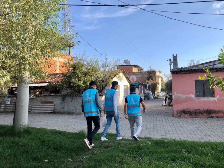 Aydın’da gençler komşularını unutmuyor