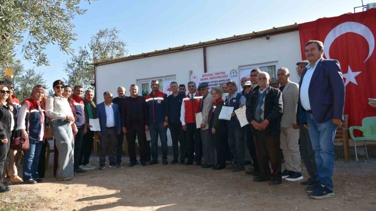 Didim’de ’İyi Tarım’ sertifikaları dağıtıldı