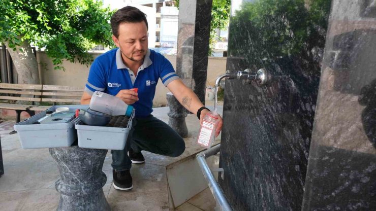 Antalya’nın içme suyu güvenliği için 19 ilçede 264 farklı noktadan su analizi yapılıyor