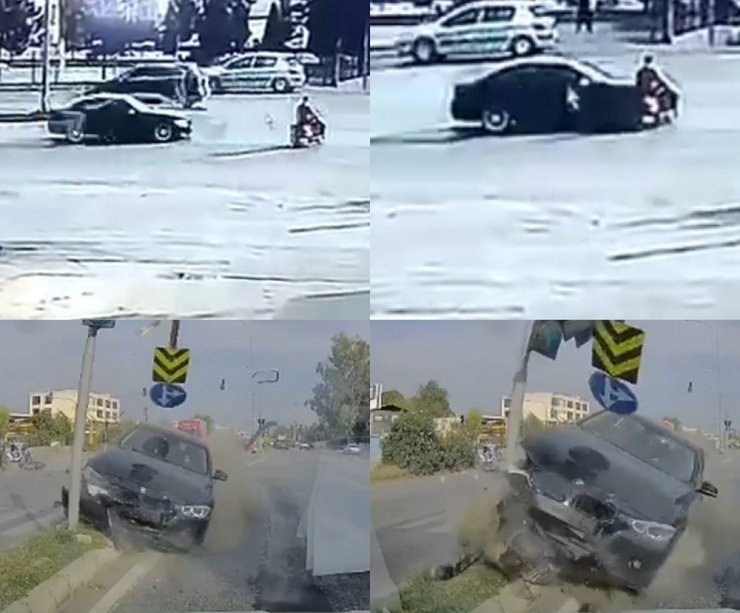 Kaza anları araç ve güvenlik kamerasına yansımıştı: "Sürücü araç muayenesine yetişmek için hız yapmış"