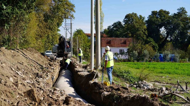 MUSKİ, Köyceğiz Zeytinalanı’nda yağmur suyu taşkınlarının önüne geçiyor