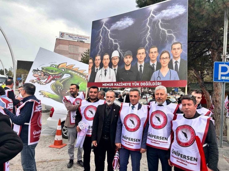 ÜNİPERSEN Genel Başkanı Güzel: "Borcu bulunmayan memur yok"