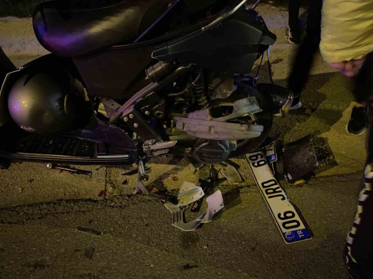 Mudanya’da alkollü sürücü dehşeti: Motosiklete çarpıp kaçtı