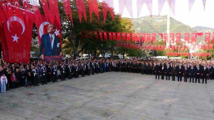 Ordu’da 10 Kasım töreni