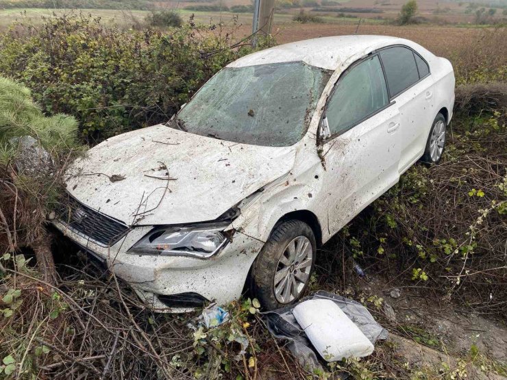 Bilecik’te trafik kazası: 2 yaralı