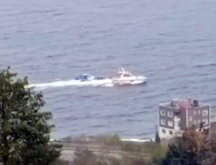 Giresun’da dün yaşanan 1 kişinin öldüğü tekne kazasının yeni görüntüleri ortaya çıktı