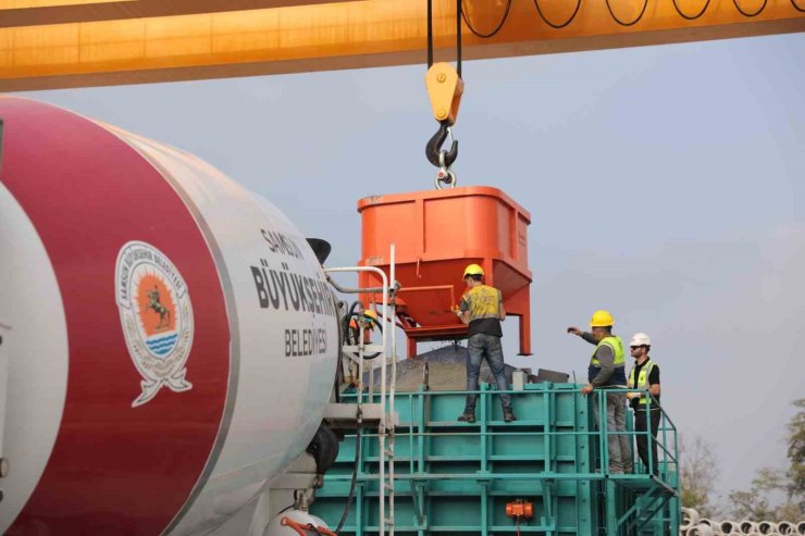 Samsun, "betonarme prefabrik su deposu" üreten şehir oldu