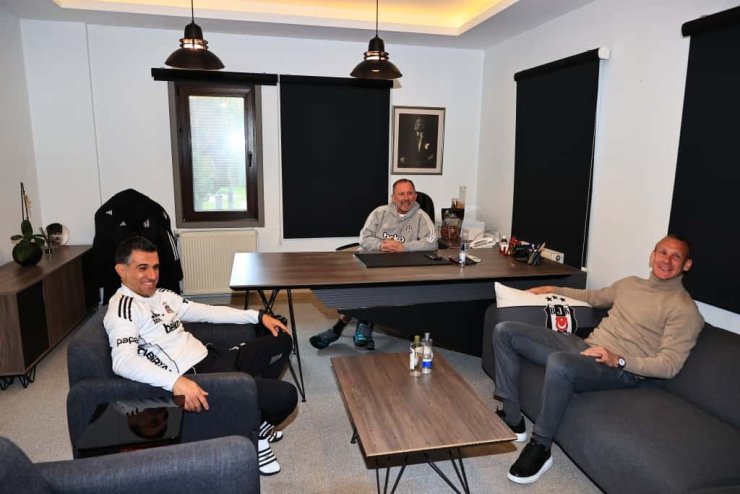 Domagoj Vida’dan Beşiktaş’a ziyaret