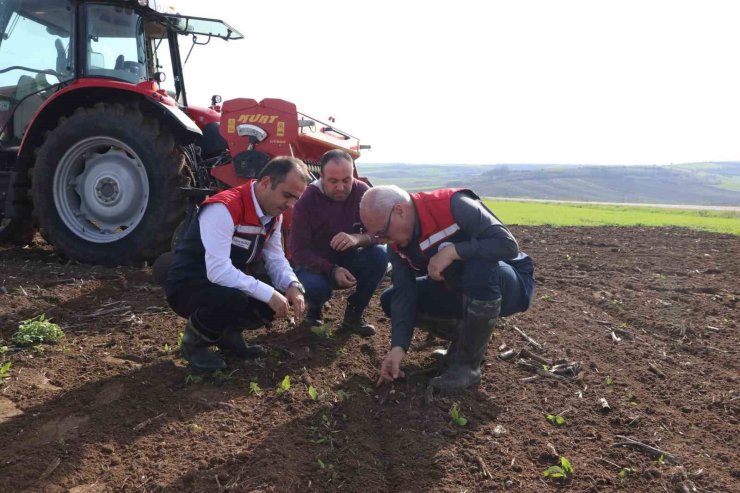 Deneme sahasından elde edilecek veriler bölge tarımına yön verecek
