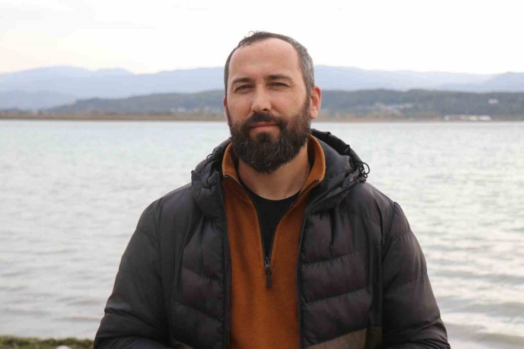 Sapanca Gölü’nde esrarengiz görüntü