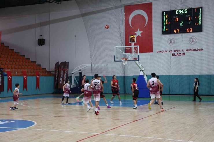 Elazığ’da basketbol müsabakaları sona erdi