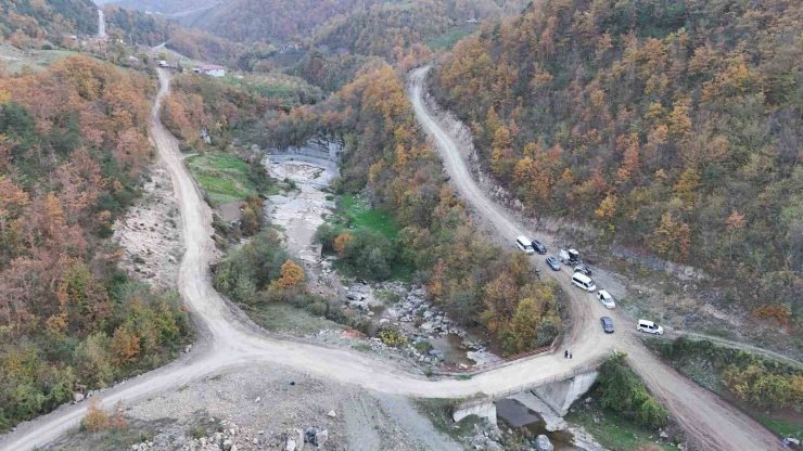 Canik’te yeni yol açıldı: 1,5 saatlik mesafe 30 dakikaya düştü