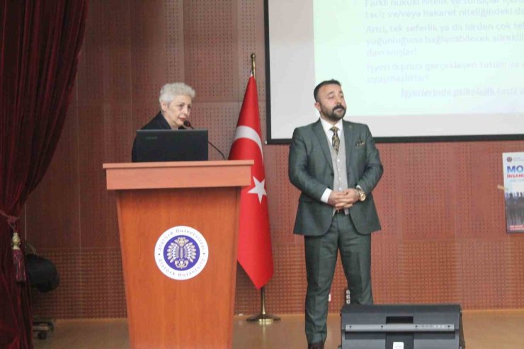 Erzurum’da "İşyerinde psikolojik taciz Mobbing" paneli