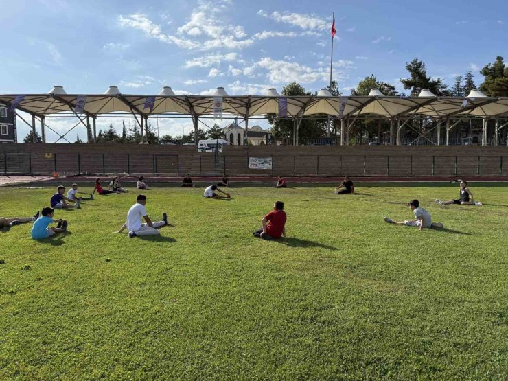 Söğüt’te atletizm antrenmanları gerçekleştirildi