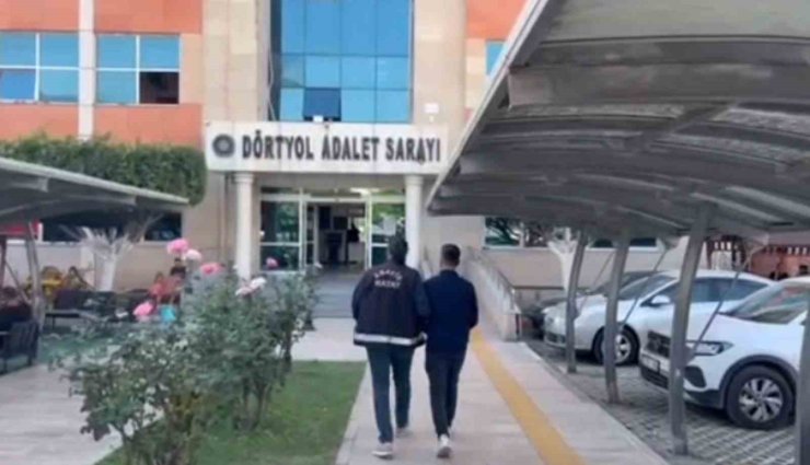 Dörtyol’da yağma ve silahla tehdit şüphelisi tutuklandı