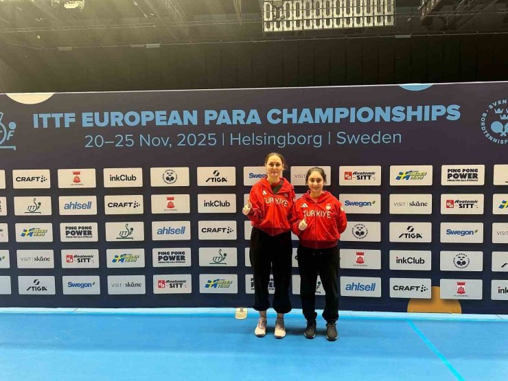 Para Masa Tenisi Kadınlar Milli Takımı’nda çifte yarı final heyecanı