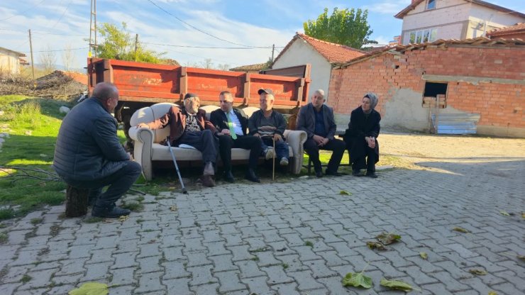 Kaymakam Uçar, Belkese Köyü’nde vatandaşlarla bir araya geldi