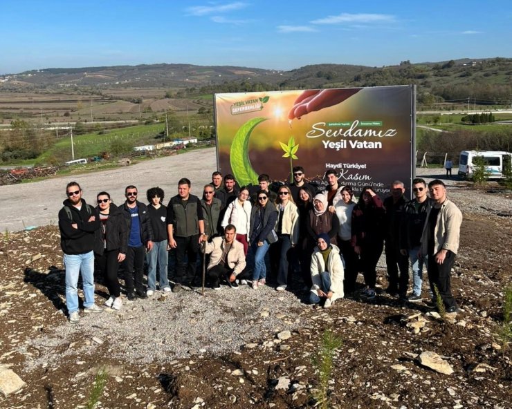 SUBÜ öğrencilerinden yeşil vatan seferberliği