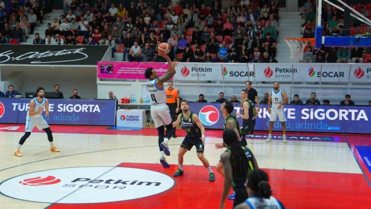 Basketbol Süper Ligi: Aliağa Petkimspor: 73 - Merkezefendi Belediyesi Basket: 81