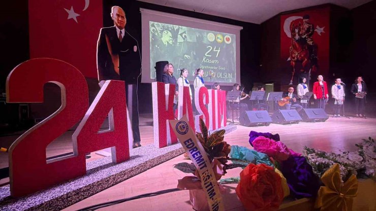 Öğretmenler günü Edremit’te kutlandı