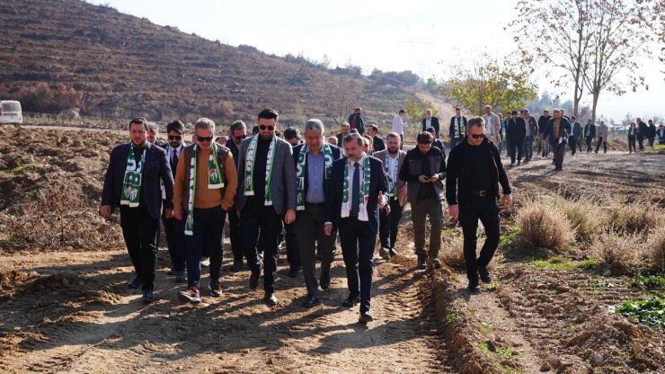 Yeşil Gürsu seferberliğine yeşil beyazlılardan tam destek