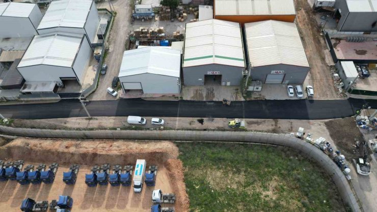 Balçık Mahallesi’nde yollar yenileniyor