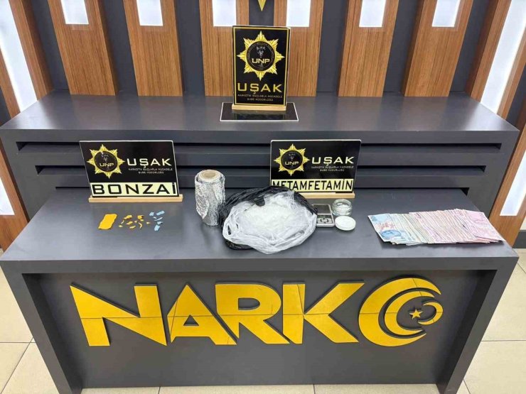 Uşak’ta uyuşturucu operasyonu: 5 kişi tutuklama