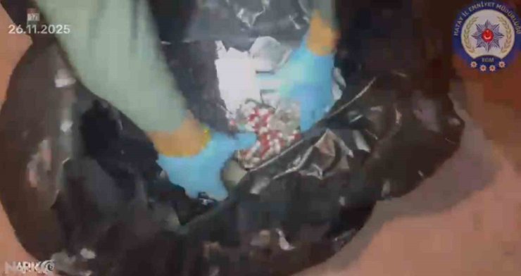 Hatay’da piyasa değeri 4 milyon 372 bin TL olan uyuşturucu ele geçirildi