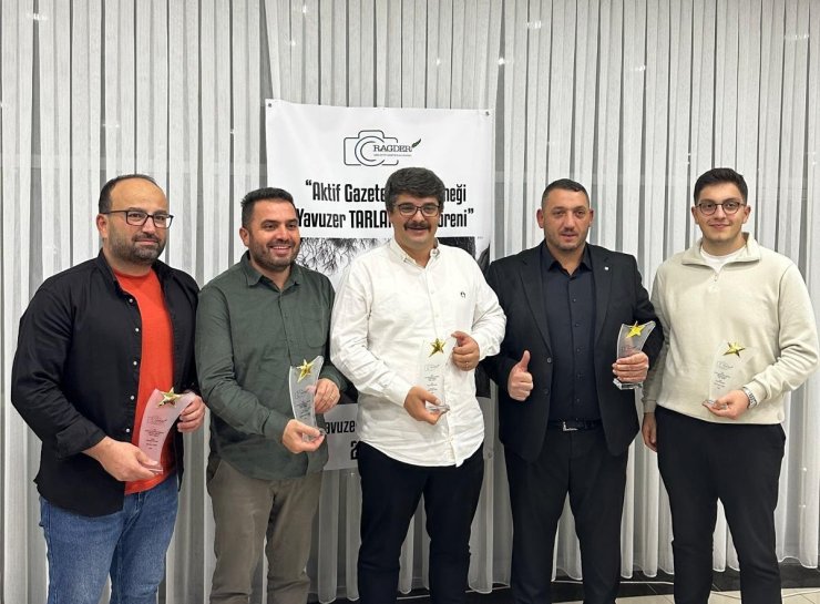 Rize’de gazeteci Yavuzer Tarlan anısına ödül töreni düzenlendi