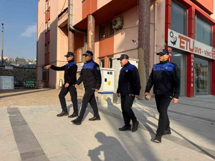 Karabük’te kaldırım işgallerine sıkı denetim