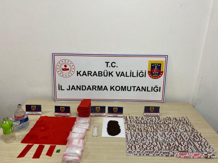Karabük’te jandarmadan uyuşturucu operasyonu: 6 şüpheli gözaltında