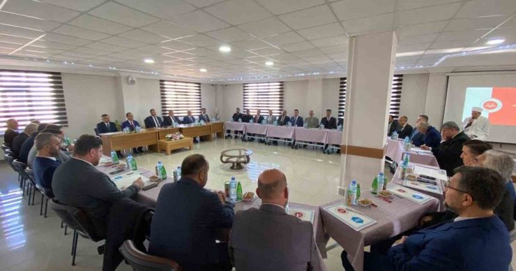 Bozkır’da müftüler çalışmaları değerlendirdi