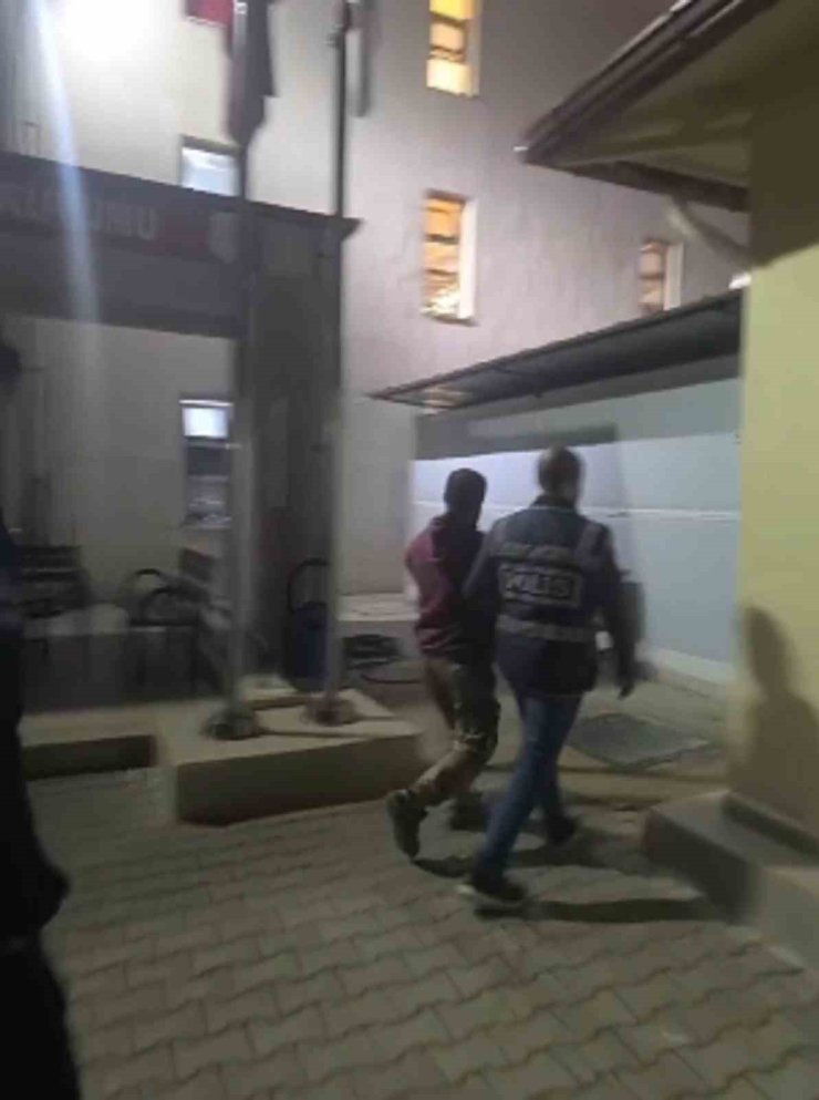 Samandağ’da hapis cezası ile aranan şahıs tutuklandı