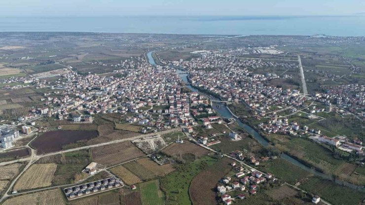 Terme’nin iki yakası yeni bulvar ve köprüyle birleşiyor
