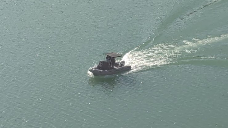 Zernek Barajı’nda ROW cihazıyla arama çalışması