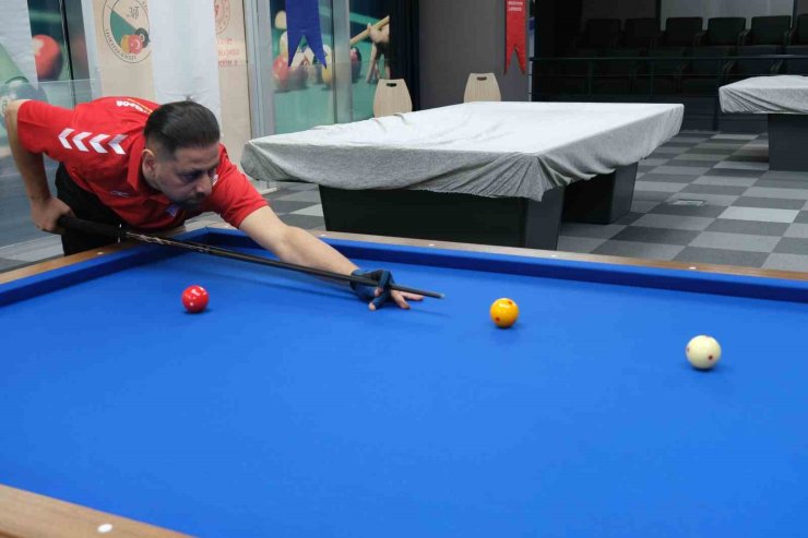 Yenişehir Belediyesi bilardo takımı, Ankara’da 1. Lig için mücadele edecek