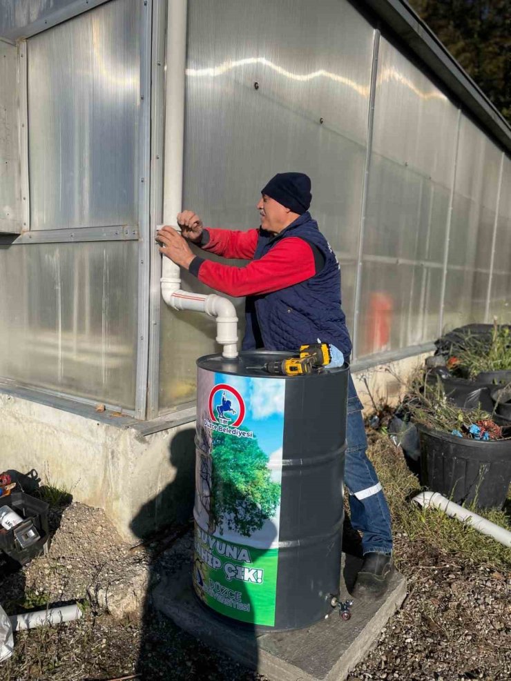 Yağmur suyu hasadı uygulaması geliştirildi