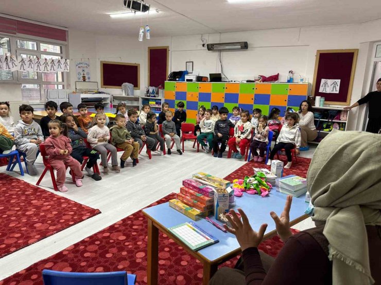 550 minik öğrenci ağız ve diş sağlığı taramasından geçti