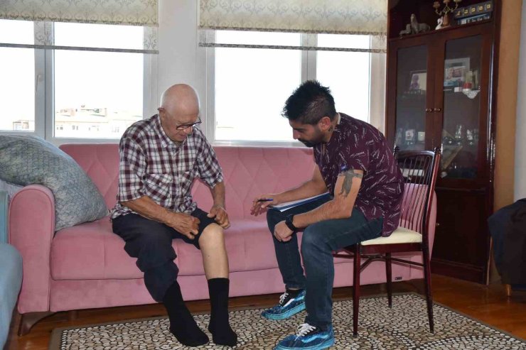 Atakum’da 225 aileye evde bakım desteği