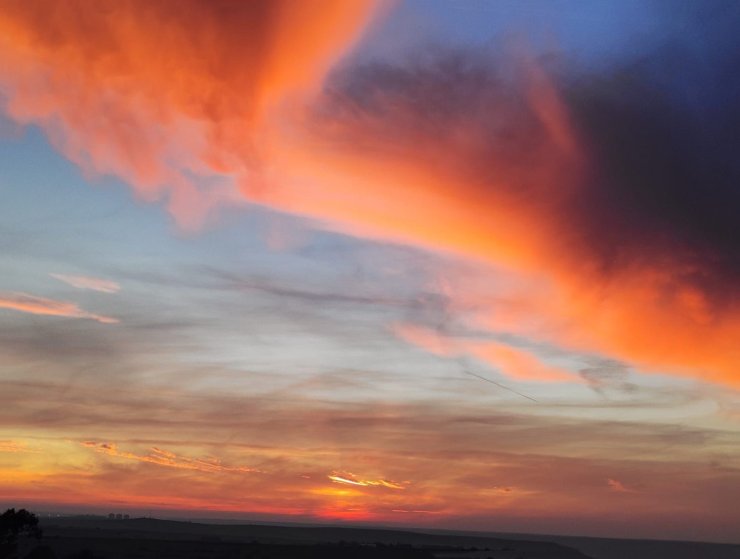 Tekirdağ’da göz kamaştıran manzara