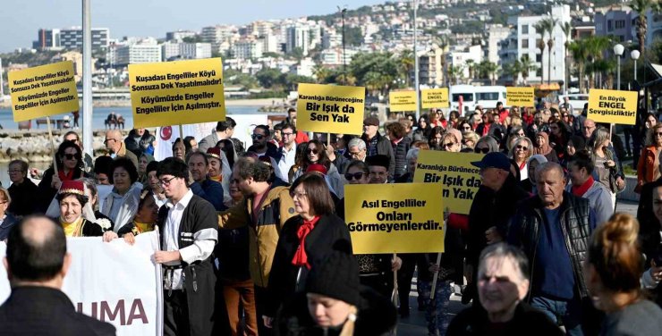 Kuşadası’nda ’3 Aralık Dünya Engelliler Günü’ kutlandı
