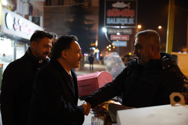 Vali Çiçek; vatandaşlarla buluştu