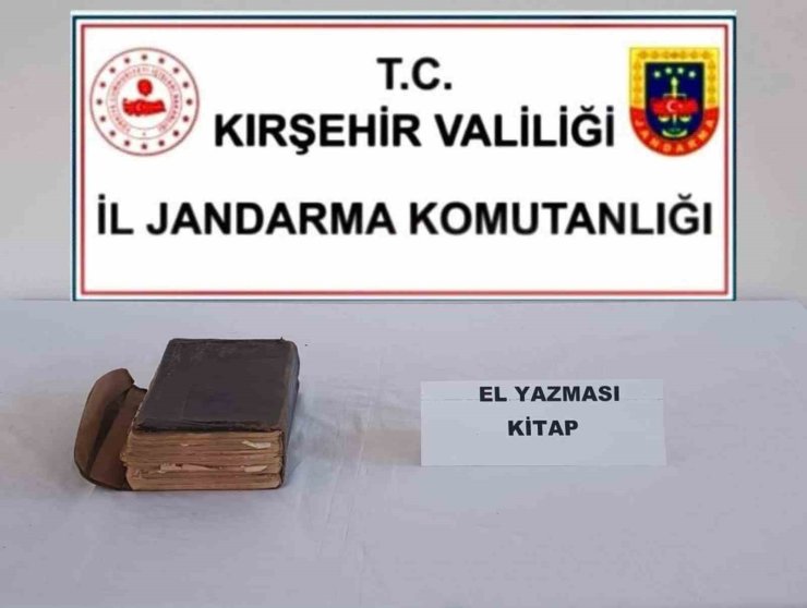 Kırşehir’de el yazması Kur’an ele geçirildi