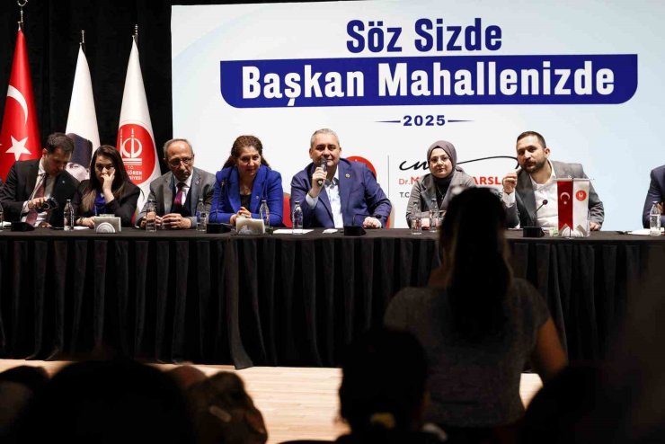 Keçiören’de ‘Söz Sizde, Başkan Mahallenizde, Çözüm Bizde’ buluşmaları devam ediyor