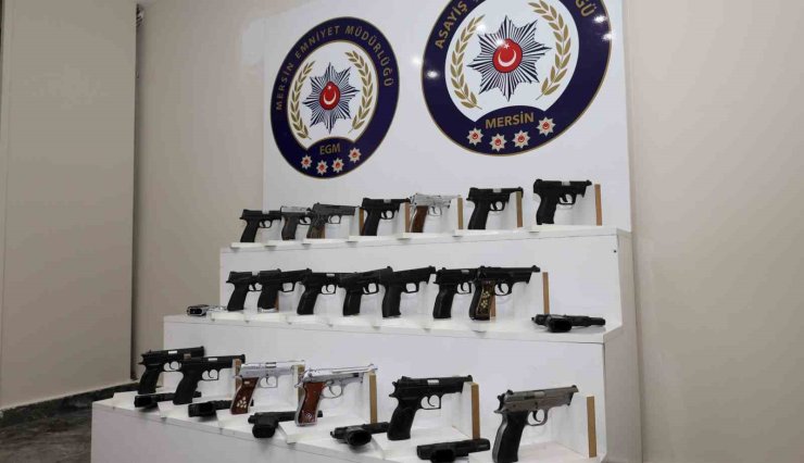 Mersin’de son bir ayda bin 50 şüpheli gözaltına alındı