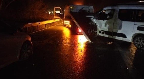 Beykoz’da trafik kazası : 7 yaralı