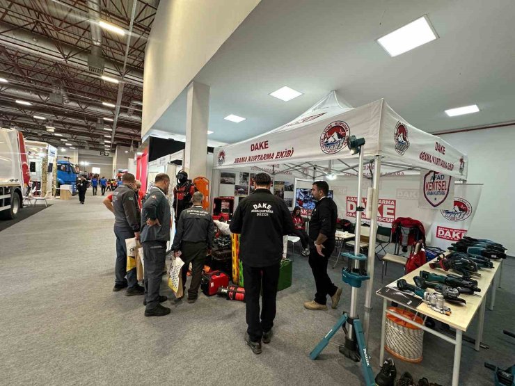 DAKE, Uluslararası Afet Yönetim Fuarı’nda Düzce’yi temsil etti