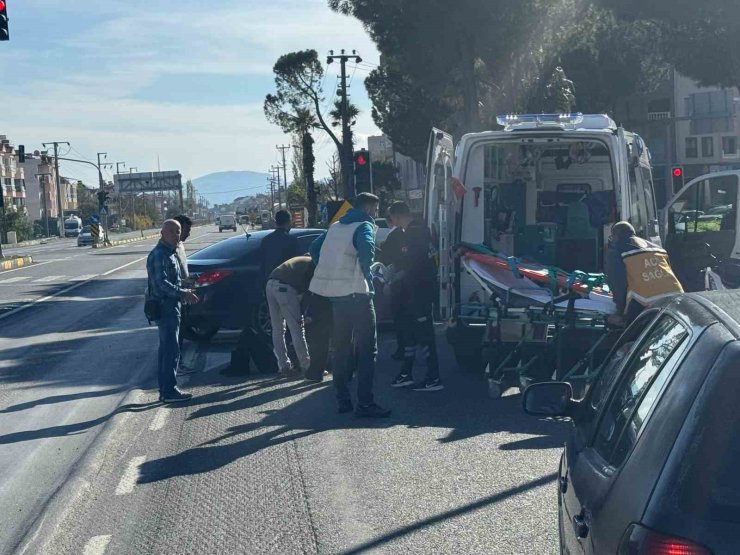 Ortaca’da trafik kazası: 1 yaralı