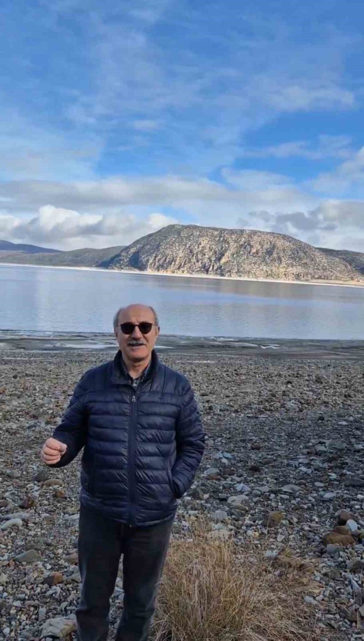 Salda Gölü’nde su kayıpları artıyor